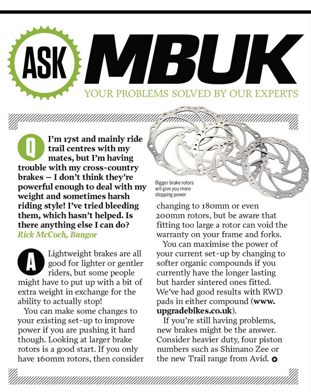 RWD featured in ASK section of MBUK